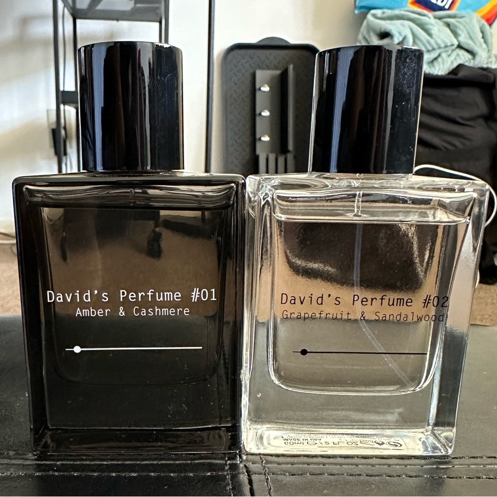 David’s perfume #01 & #02